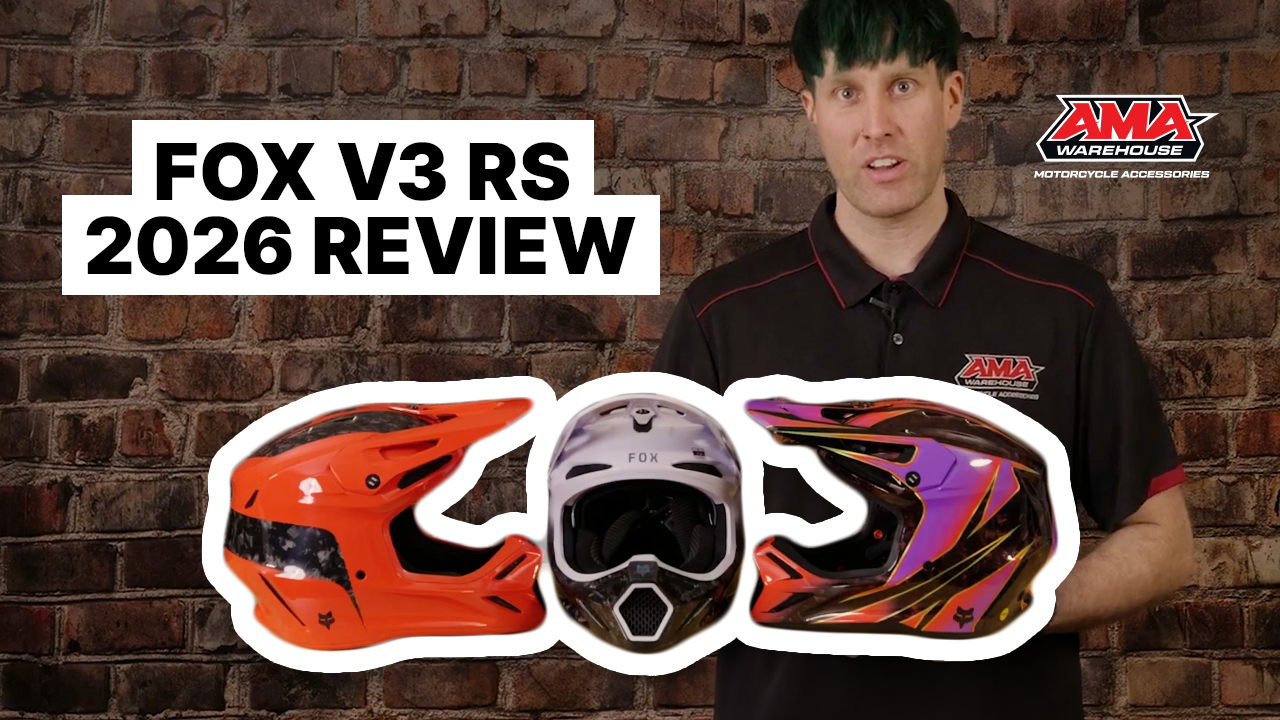 Fox V3 RS Helmet 2026 Review | Premium Motocross Helmets Australia | AMA Warehouse