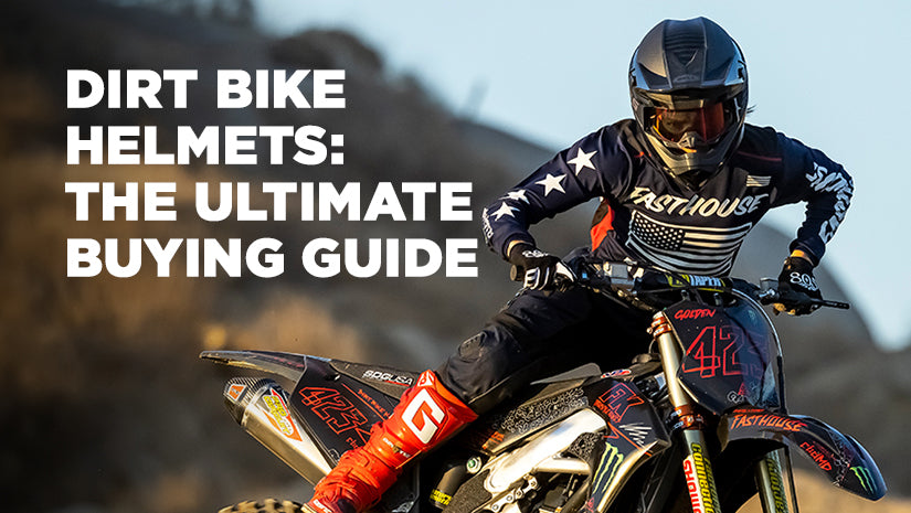 dirt bike helmet guide TRIANGLE Adult Full Face Motocross Helmets DOT Certified | Motorcycle Helmets with Adjustable Goggles & Gloves for Men & Women The V3 Divider Helmet gives you the perfect balance of safety The Essential Dirt Bike Gear