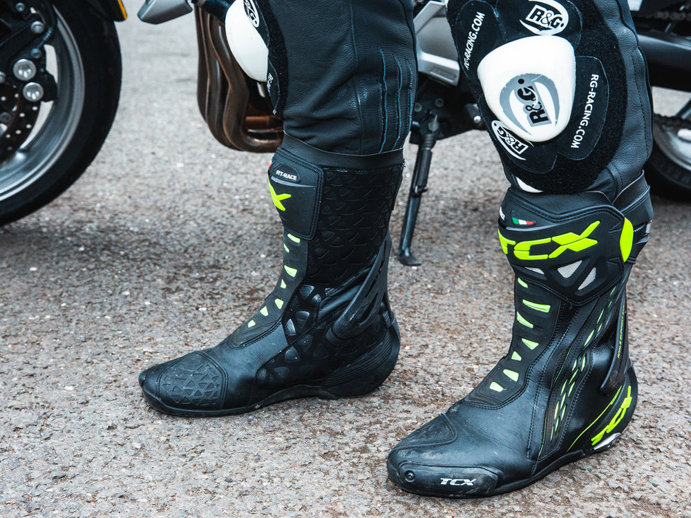 How to clean motorcycle boots