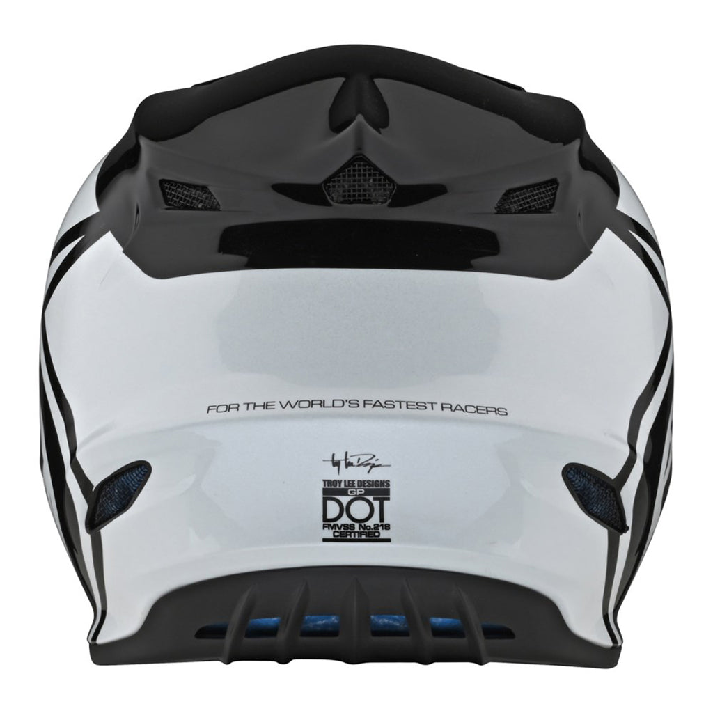 TLD - GP Overload Black/White Helmet