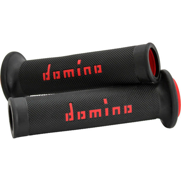 Domino - Road Grips A010 Black/Red Slim