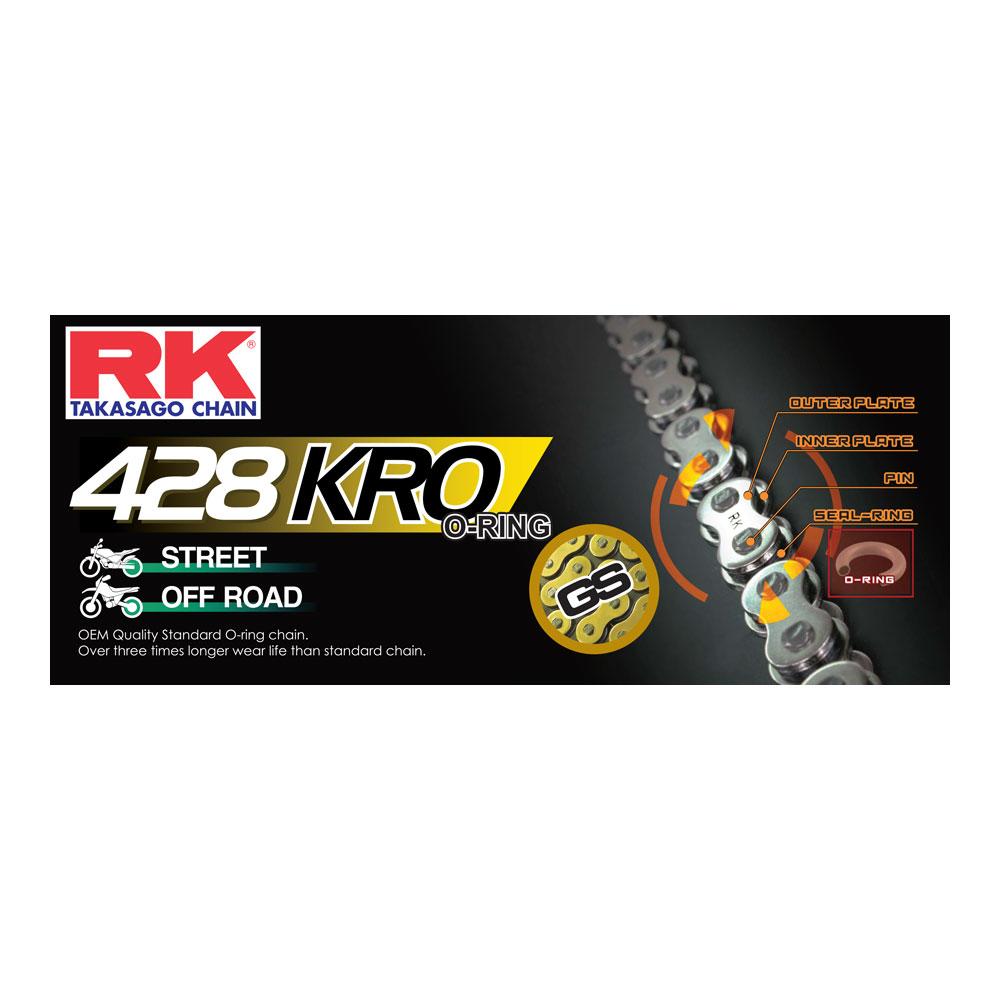 RK - GS428KRO-136L Gold Chain