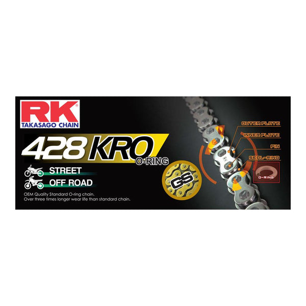 RK - GS428KRO-136L Gold Chain