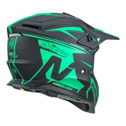 Nitro - MX760 Satin Black/Teal Helmet