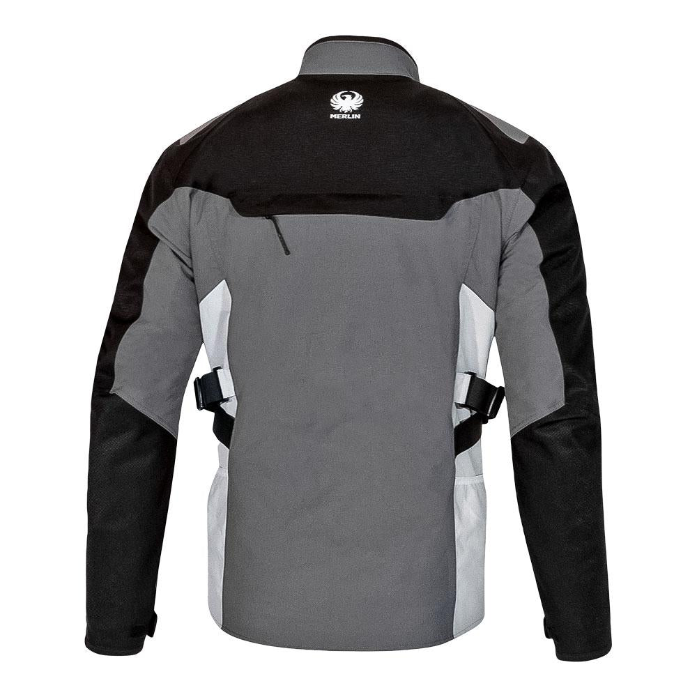 Merlin - Navar Laminated D3O Black/Grey Jacket