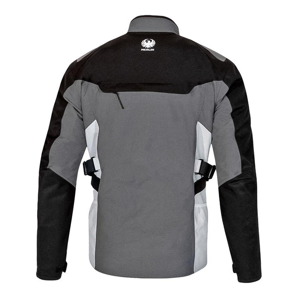 Merlin - Navar Laminated D3O Black/Grey Jacket