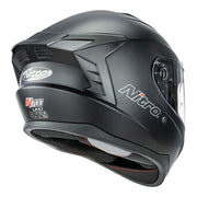 Nitro - N700 Satin Black Helmet