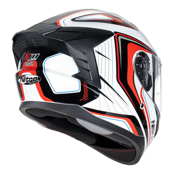 Nitro - N700 Red/White Helmet