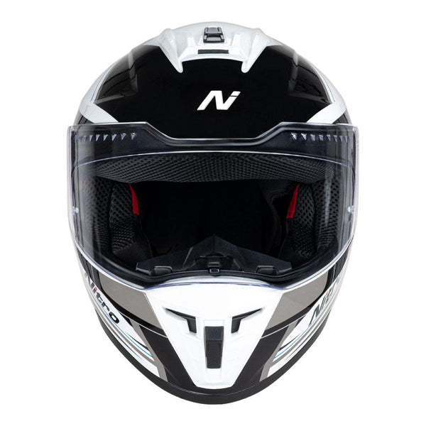 Nitro - N700 Black/White/Gunmetal Helmet