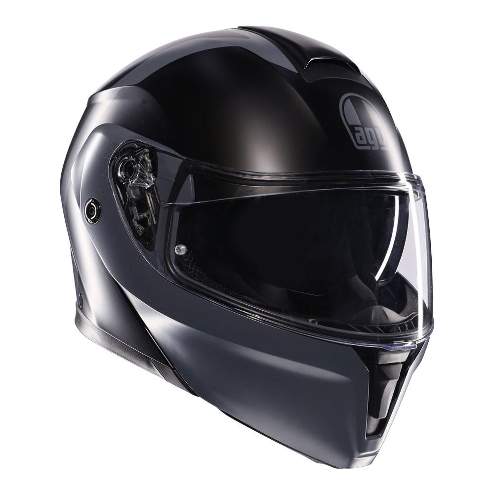 AGV - Street Modular Resia Matt Black/Grey Helmet