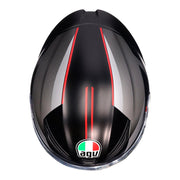 AGV - K1 S Lap Matt Black/Grey/Red Full Face Helmet