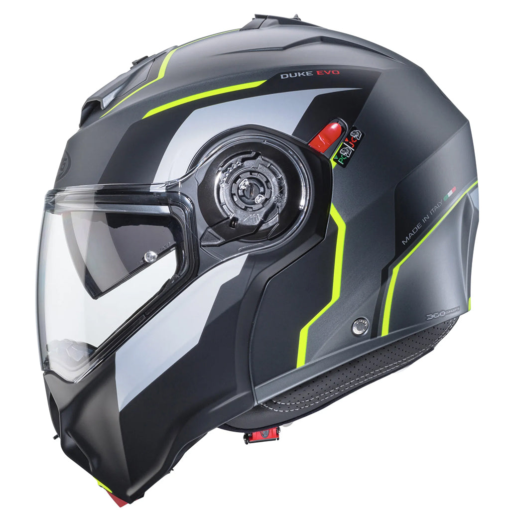 Caberg - Duke Evo Move Black/Yellow Modular Helmet