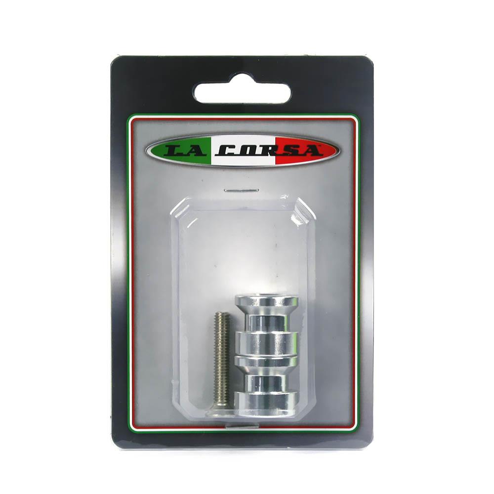 La Corsa - Pick Up Knob Rear Stand Silver 6mm