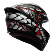 AGV - K1 S Lyzard Black/Grey/Red Full Face Helmet