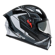 Nitro - N501 Fuse Grey/White/Black Full Face Helmet