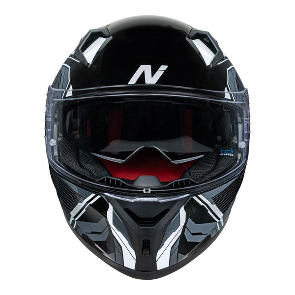 Nitro - N501 Fuse Grey/White/Black Full Face Helmet