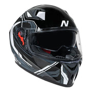 Nitro - N501 Fuse Grey/White/Black Full Face Helmet