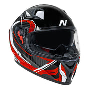 Nitro - N501 Fuse Red/White/Black Full Face Helmet