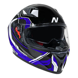 Nitro - N501 Fuse Blue/White/Black Full Face Helmet