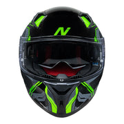 Nitro - N501 Fuse Green/White/Black Full Face Helmet