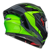 Nitro - N501 Fuse Green/White/Black Full Face Helmet