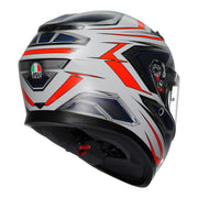 AGV - K3 Space White/Red/Fluoro Full Face Helmet