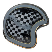 Merlin - Blackbird Racer Black Open Face Helmet