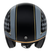 Merlin - Blackbird Racer Black Open Face Helmet