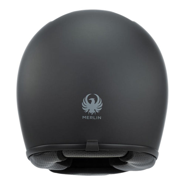 Merlin - Revival Matt Black Full Face Helmet