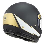 Merlin - Revival Flash Matt Black Full Face Helmet