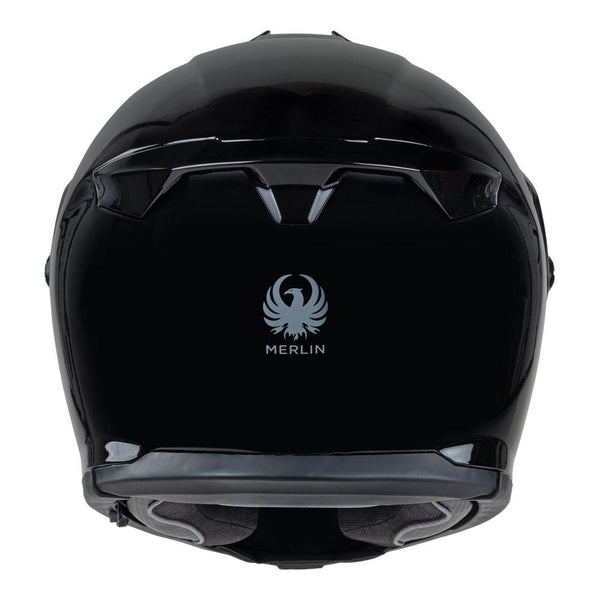 Merlin - Torres Gloss Black Dual Sport Helmet