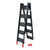 States MX - Bi Fold Steel Black Bike Ramp