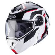 Caberg - Duke Evo Move White/Black/Red Modular Helmet