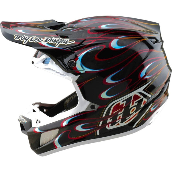 TLD - 2025 SE5 Carbon Torched Black/Red Helmet