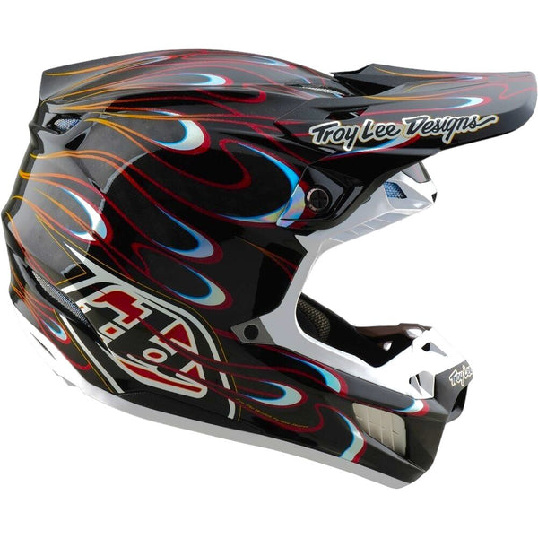 TLD - 2025 SE5 Carbon Torched Black/Red Helmet