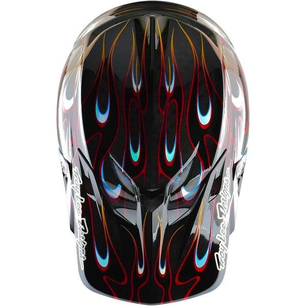 TLD - 2025 SE5 Carbon Torched Black/Red Helmet