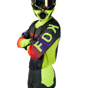 Fox - 2024 180 Flora Black/Yellow Jersey