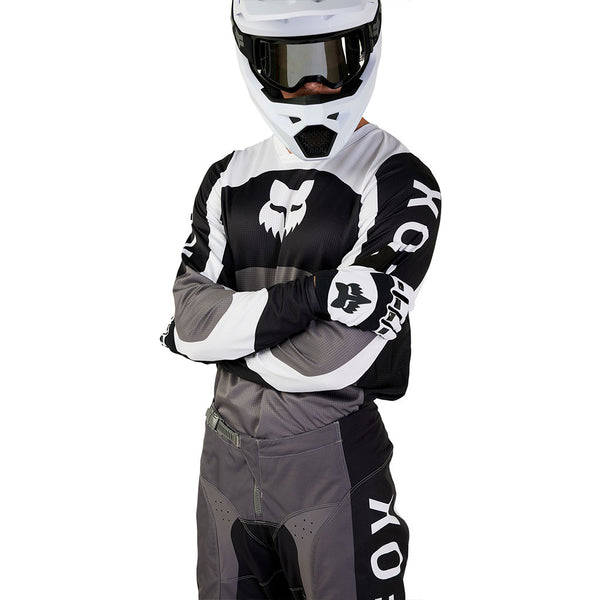 Fox - 2024 180 Nitro Black/Grey/White Jersey
