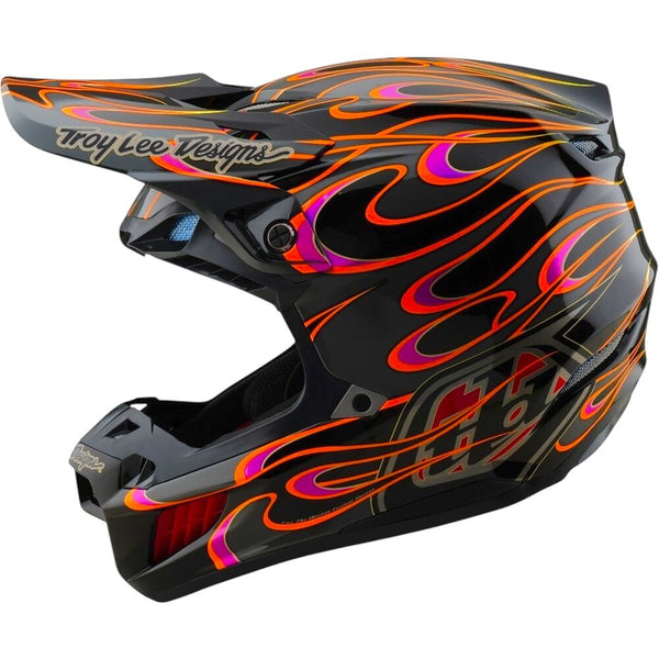 TLD - 2025 SE5 Composite Torched Black/Gray Helmet