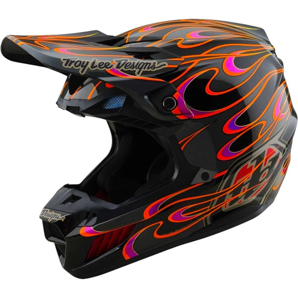 TLD - 2025 SE5 Composite Torched Black/Gray Helmet