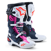 Alpinestars - Tech 10 Supervented Blue/White/Pink MX Boots
