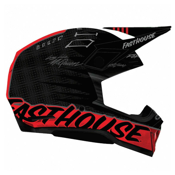 Bell - Moto-10 GP Fasthouse DITD 2026 Black/Red Helmet