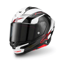 Alpinestars - SR7 Acore Black/White/Red Helmet