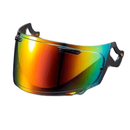 Arai - RX-7V/Quantic Red Mirror Tint Visor