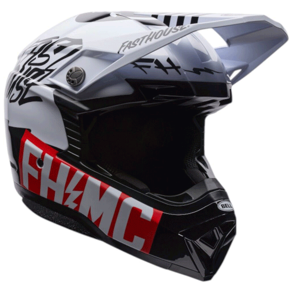 Bell - Moto-10 MIPS FHMC White/Black Helmet