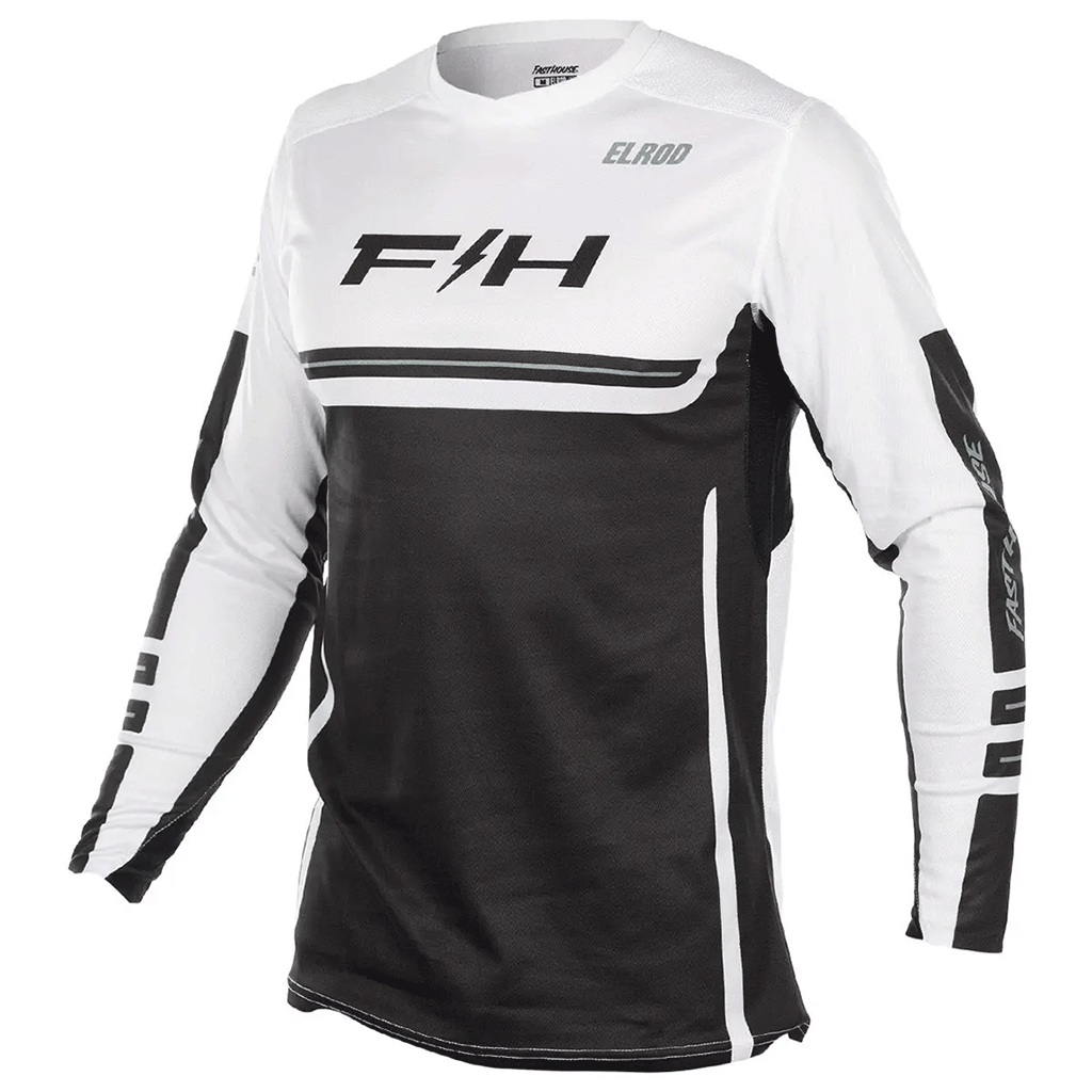 Fasthouse - Elrod React White/Black Jersey