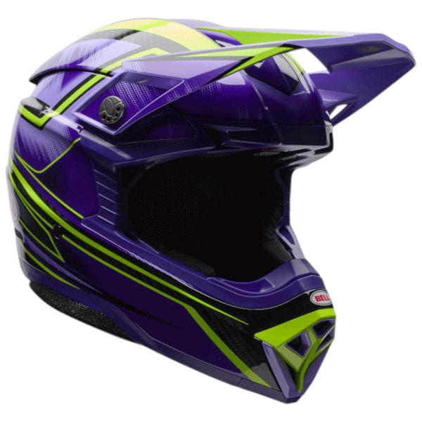 Bell - Moto-10 GP Pace Ultraviolet Purple Helmet