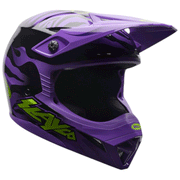 Bell - Youth MX-10 MIPS Amber Black/Purple Helmet