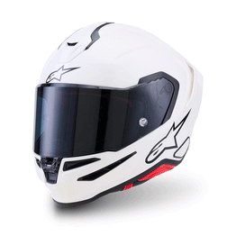 Alpinestars - SR7 Solid Gloss White Helmet