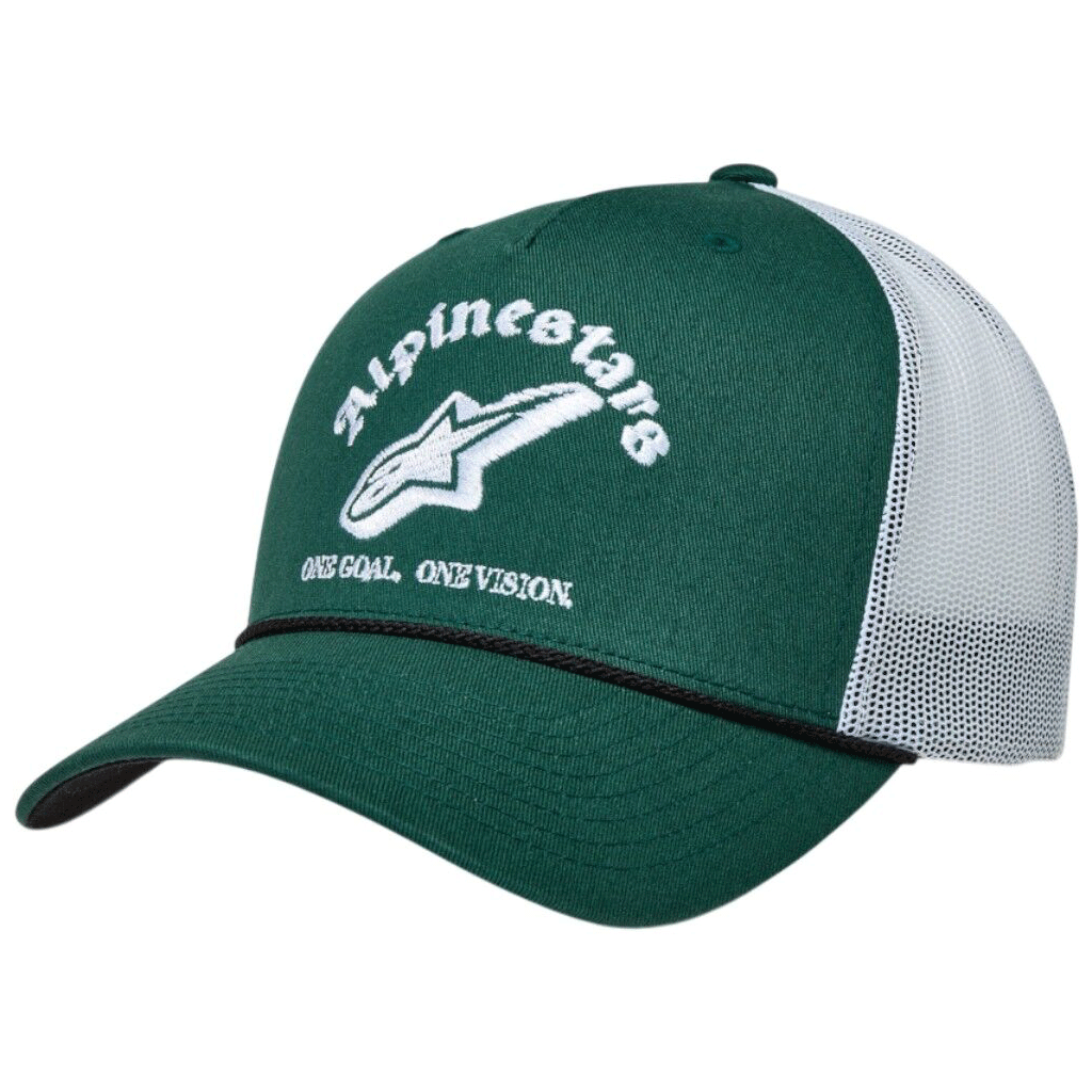 Alpinestars - Baron Green/White Trucker Hat